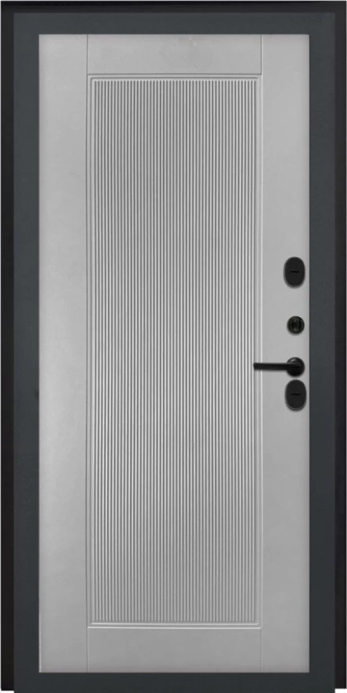 Входная дверь ДвериПРО Берген ПВХ 10мм Астрод Velutto Grigio DPRO195709 внутренняя сторона