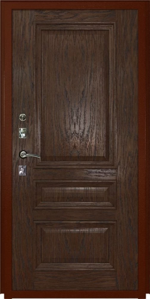 Входная дверь ДвериПРО Модель L-48 Фараон-2 (16мм, мореный дуб) DPRO196885 внутренняя сторона